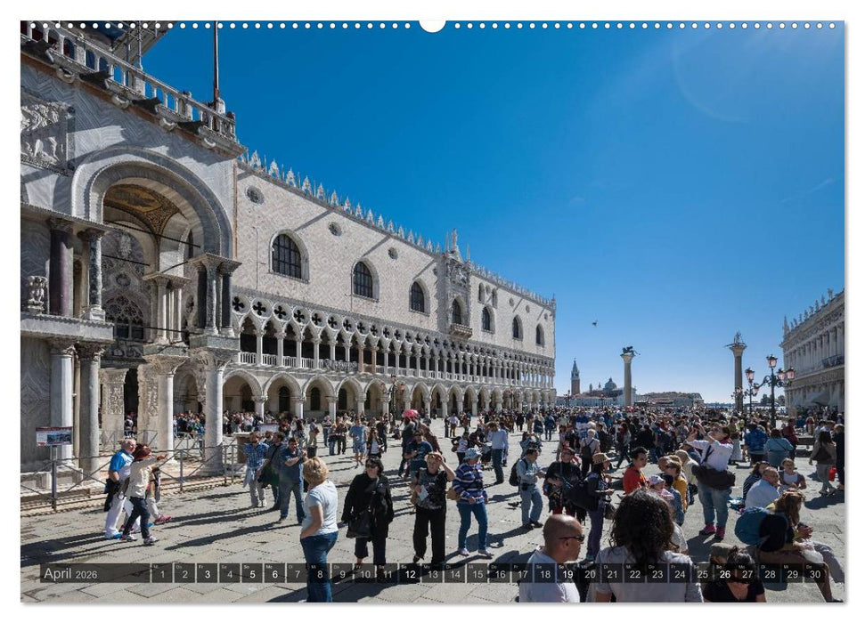 Venedig – Zauber der Lagunenstadt (CALVENDO Wandkalender 2026)