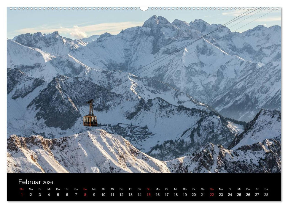 Im Allgäu bei Oberstdorf (CALVENDO Premium Wandkalender 2026)
