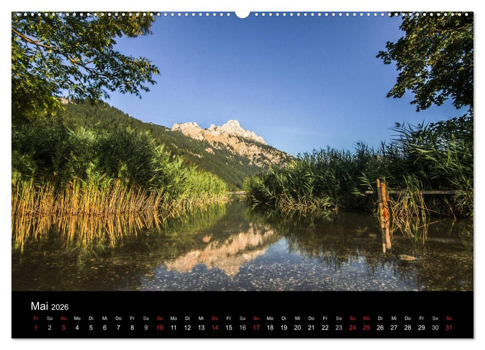 Im Allgäu bei Oberstdorf (CALVENDO Premium Wandkalender 2026)