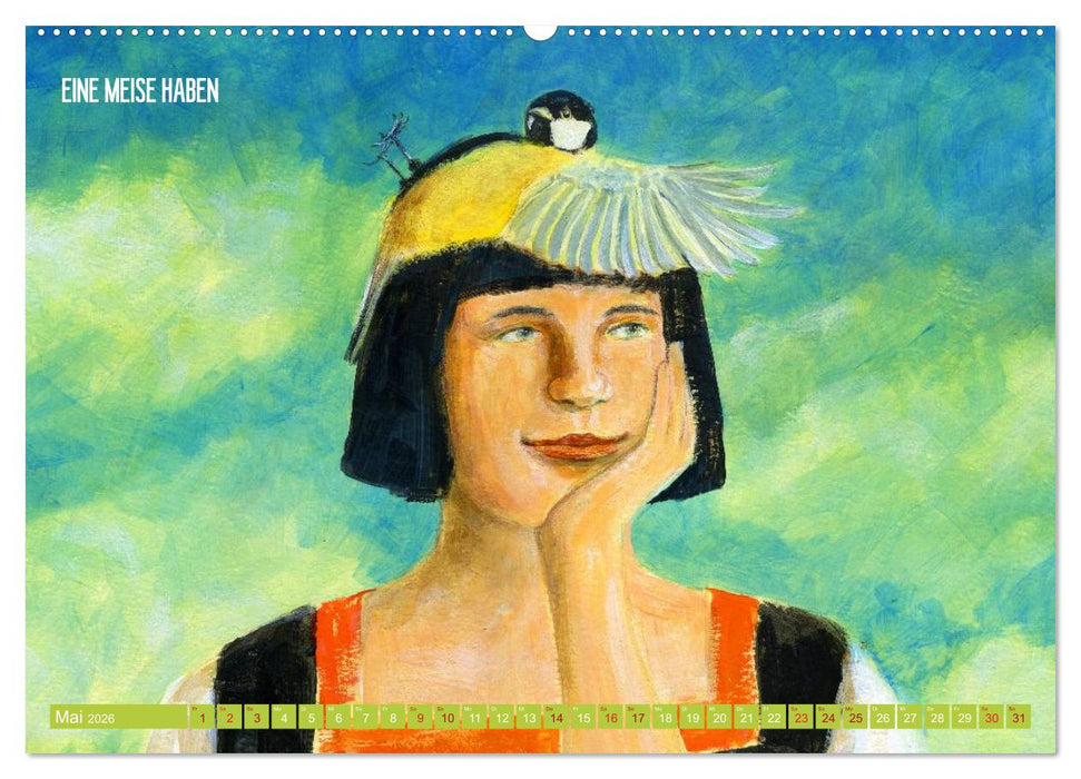 Sprichwörter (CALVENDO Premium Wandkalender 2026)