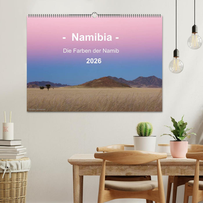 Namibia - Die Farben der Namib (CALVENDO Wandkalender 2026)