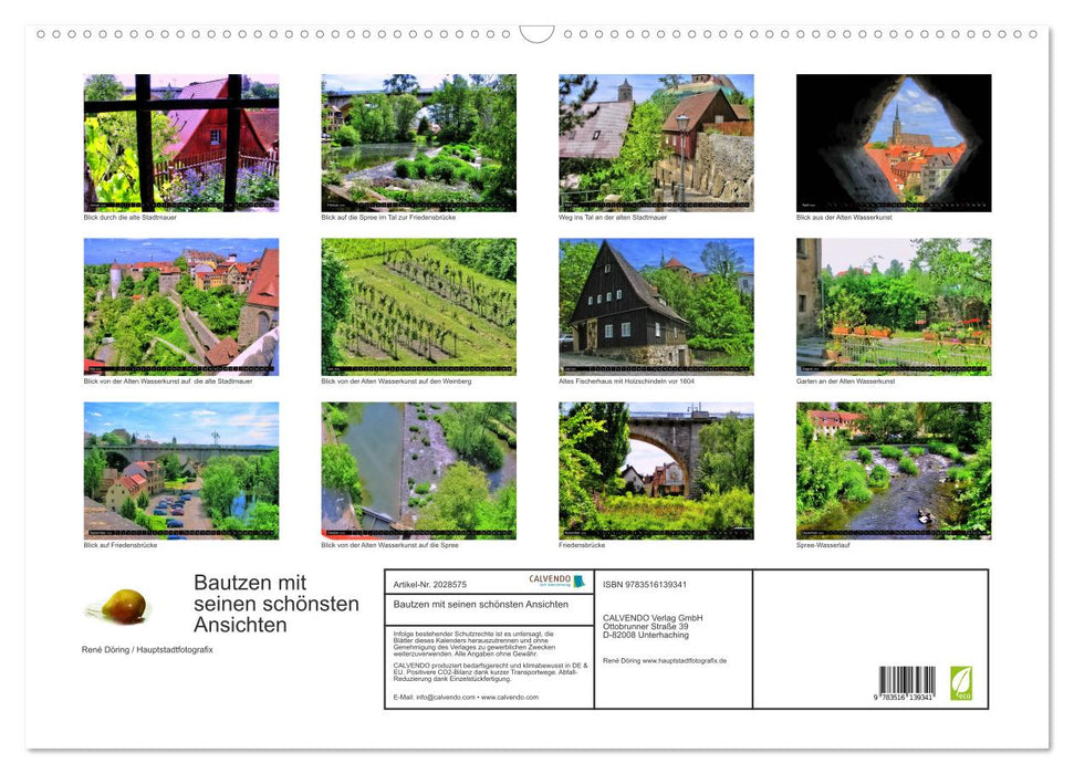 Bautzen mit seinen schönsten Ansichten (CALVENDO Wandkalender 2026)