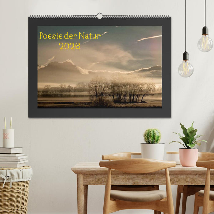 Poesie der Natur (CALVENDO Wandkalender 2026)
