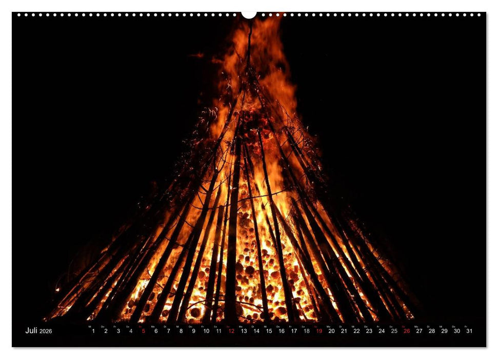 Feuer • Wärme, Licht & Gefahr (CALVENDO Premium Wandkalender 2026)
