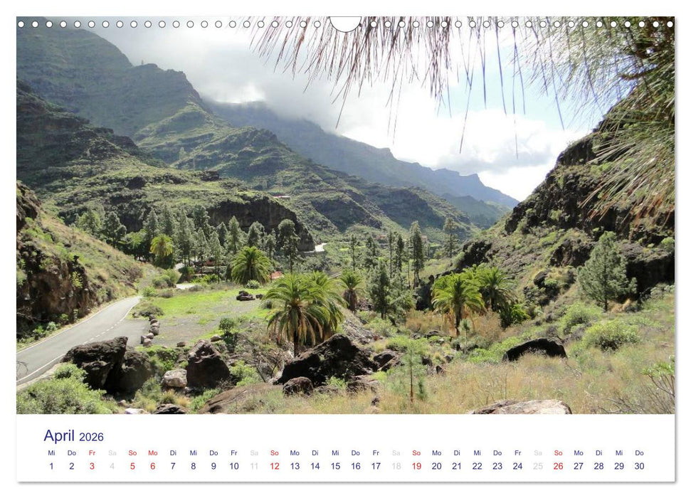 Die Canarischen Inseln - Gran Canaria (CALVENDO Wandkalender 2026)