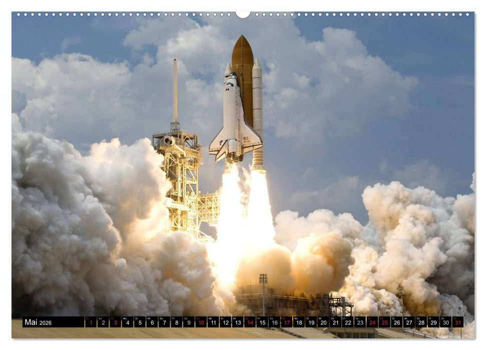 Missionen im Weltall (CALVENDO Premium Wandkalender 2026)
