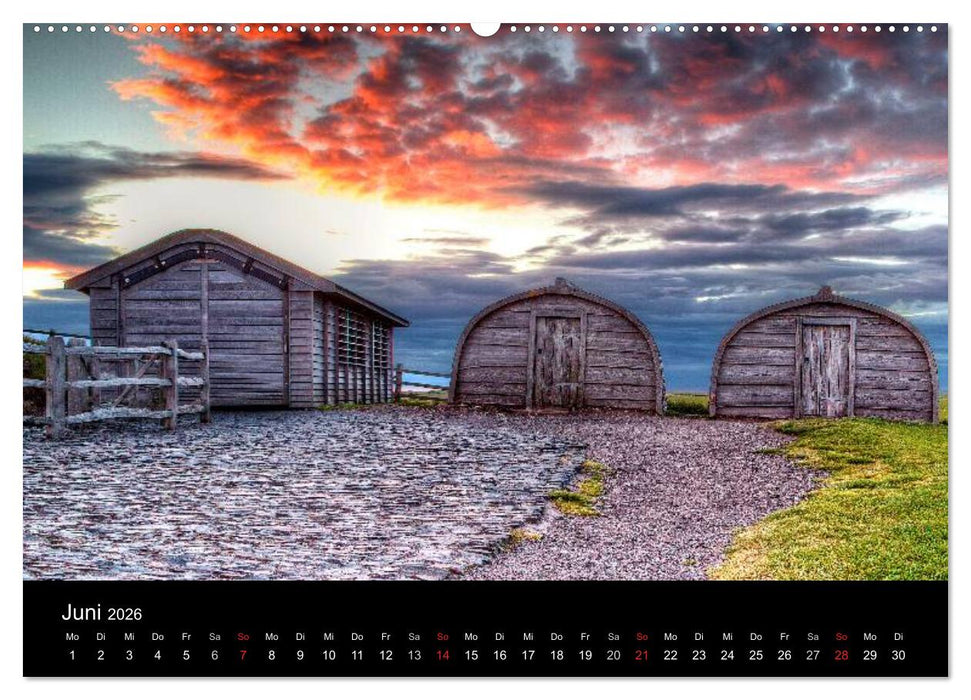 Holy Island - England (CALVENDO Wandkalender 2026)