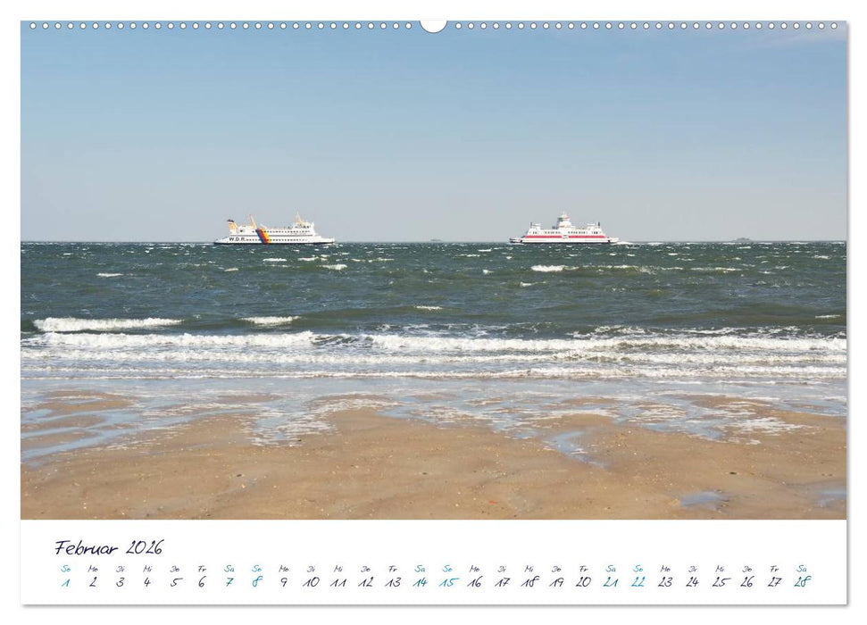 Föhr - Nordfriesische Trauminsel (CALVENDO Wandkalender 2026)