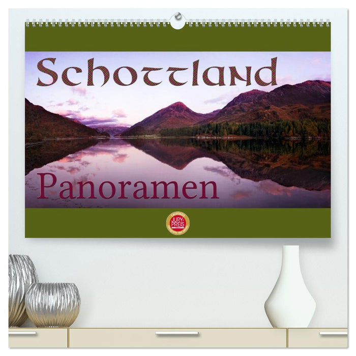 Schottland Panoramen (CALVENDO Premium Wandkalender 2026)