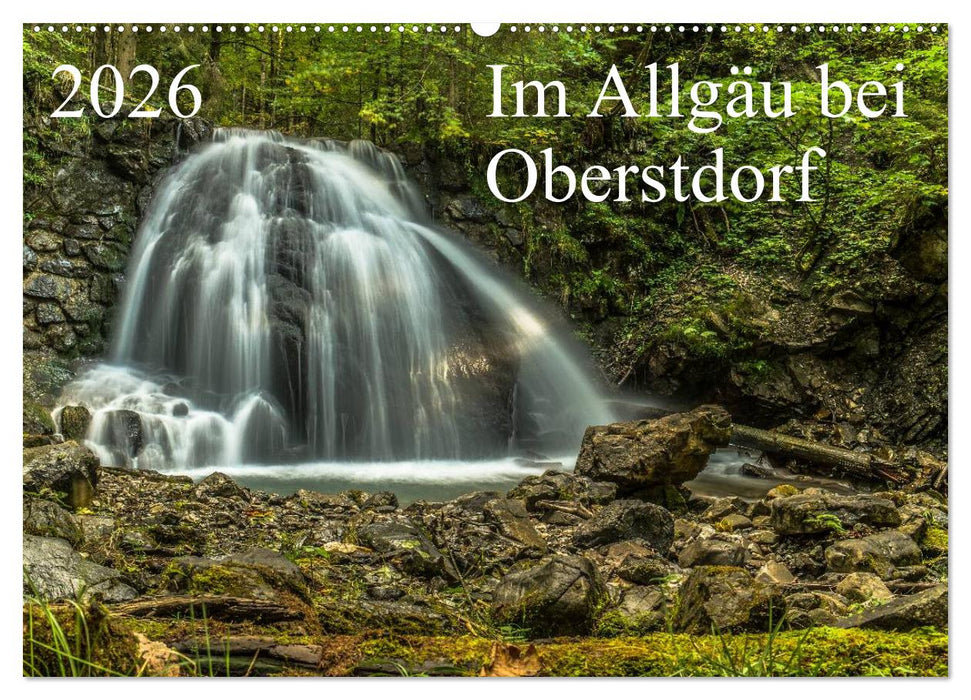 Im Allgäu bei Oberstdorf (CALVENDO Wandkalender 2026)