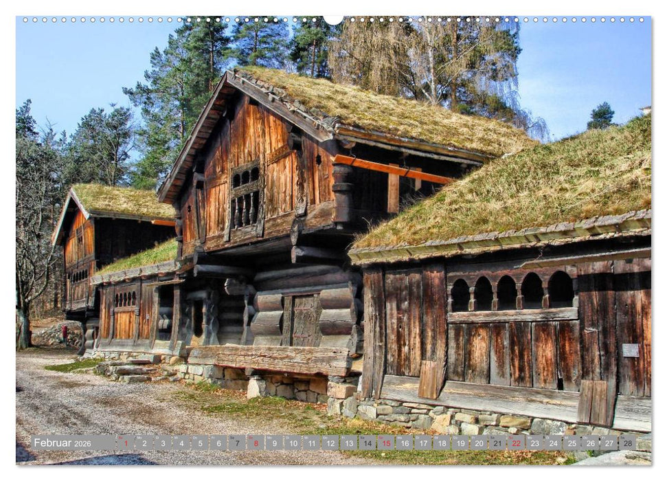 Norwegen (CALVENDO Premium Wandkalender 2026)