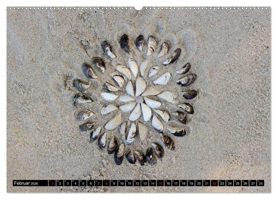 Land Art - Natur und Kunst (CALVENDO Premium Wandkalender 2026)