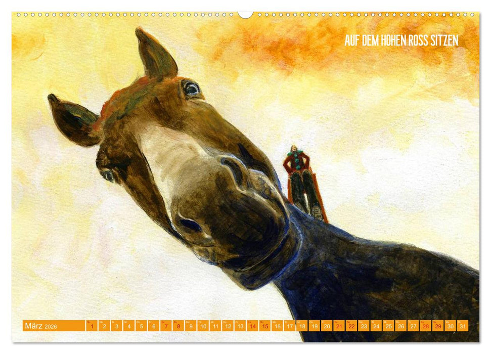 Sprichwörter (CALVENDO Wandkalender 2026)