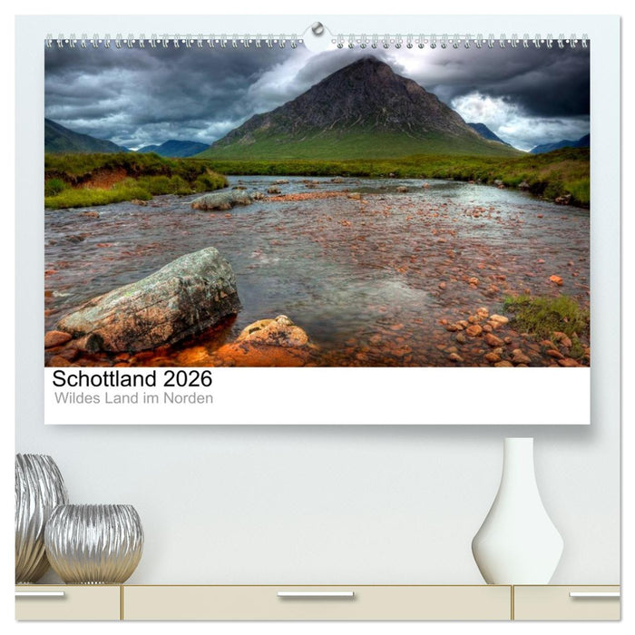 Schottland 2026 - Wildes Land im Norden (CALVENDO Premium Wandkalender 2026)