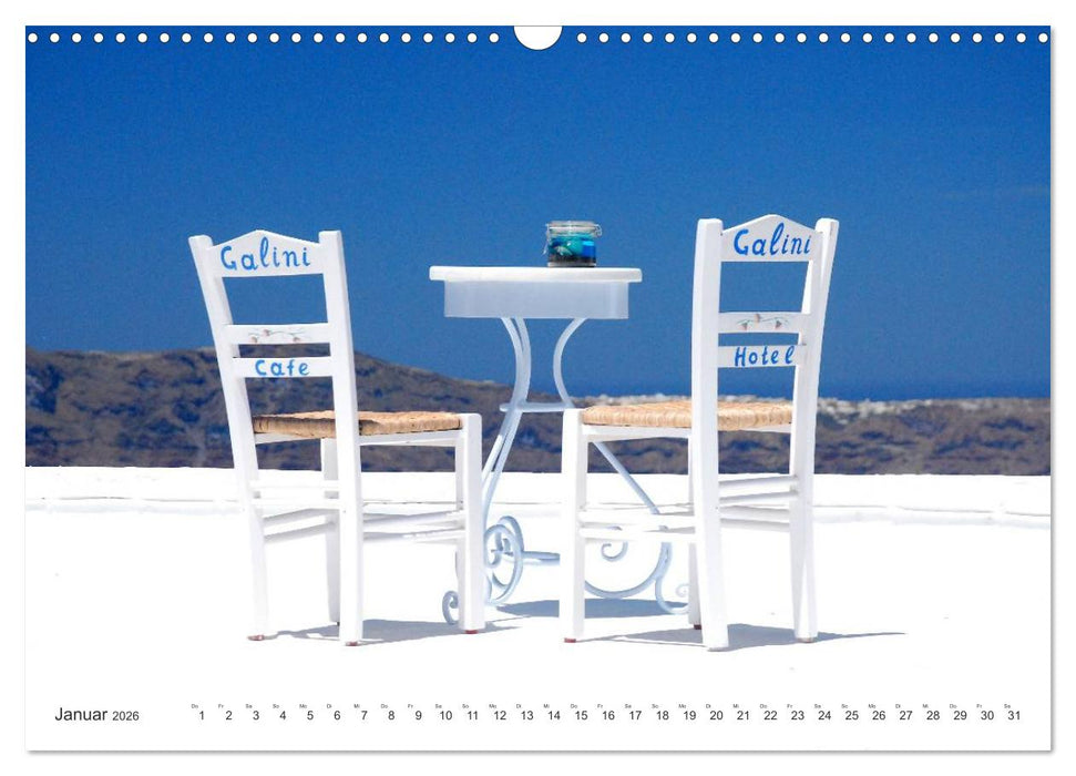 Mein Griechenland - Lieblingsplätze (CALVENDO Wandkalender 2026)