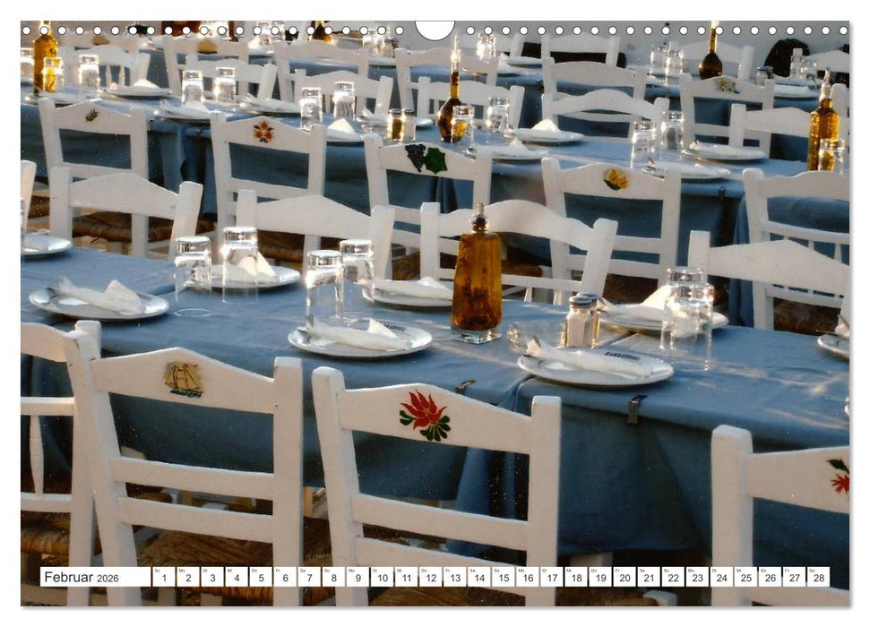 Mein Griechenland - Lieblingsplätze (CALVENDO Wandkalender 2026)