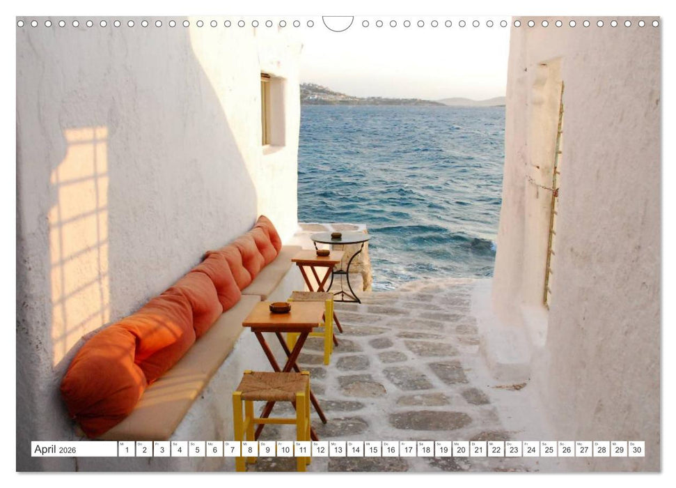 Mein Griechenland - Lieblingsplätze (CALVENDO Wandkalender 2026)