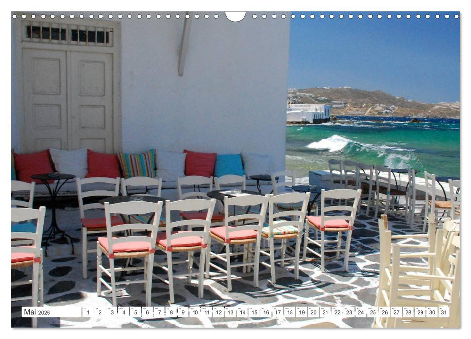Mein Griechenland - Lieblingsplätze (CALVENDO Wandkalender 2026)