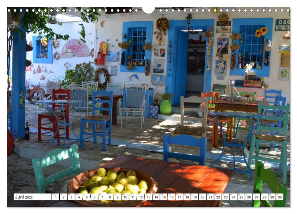 Mein Griechenland - Lieblingsplätze (CALVENDO Wandkalender 2026)