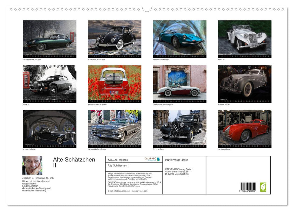 Alte Schätzchen II (CALVENDO Wandkalender 2026)
