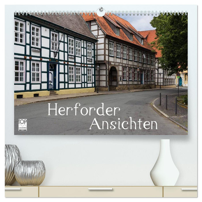Herforder Ansichten (CALVENDO Premium Wandkalender 2026)