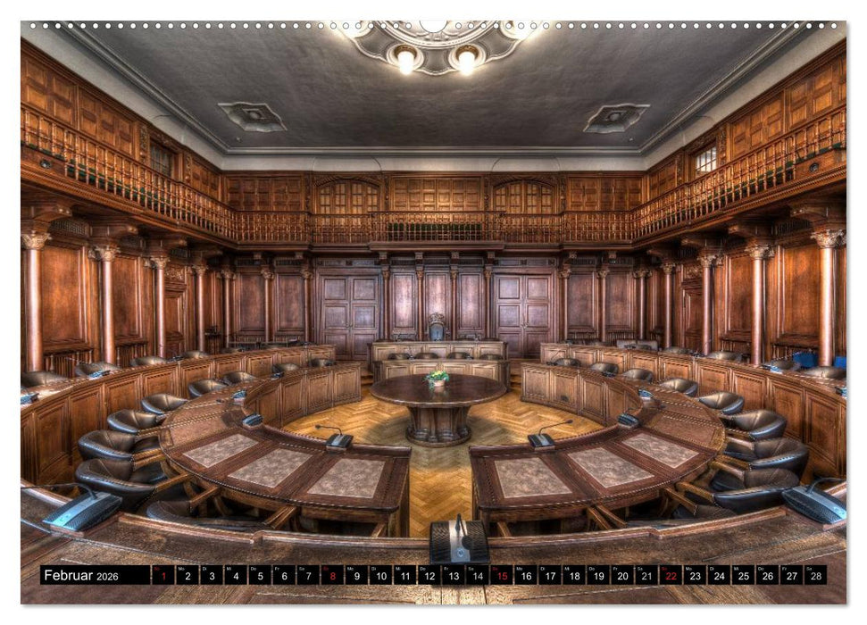 Herforder Ansichten (CALVENDO Premium Wandkalender 2026)