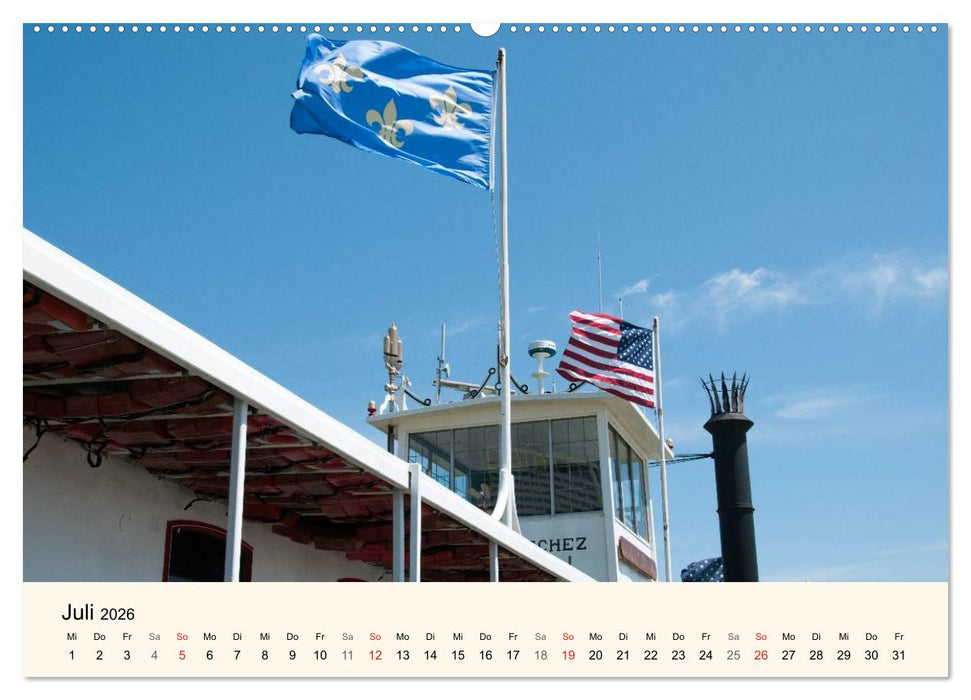 Sommer in New Orleans (CALVENDO Premium Wandkalender 2026)