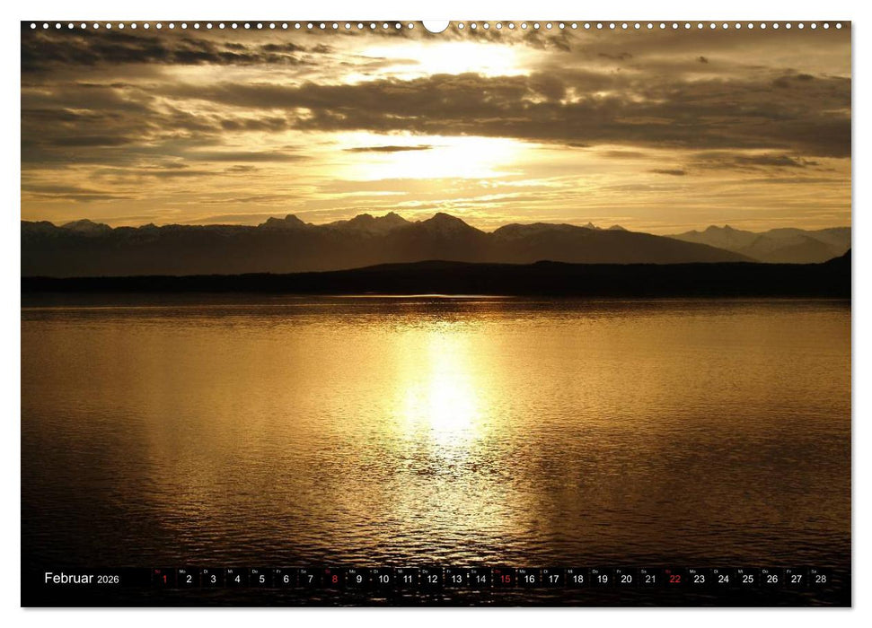 Sonnenuntergänge • Traumhafte Farbspiele (CALVENDO Premium Wandkalender 2026)