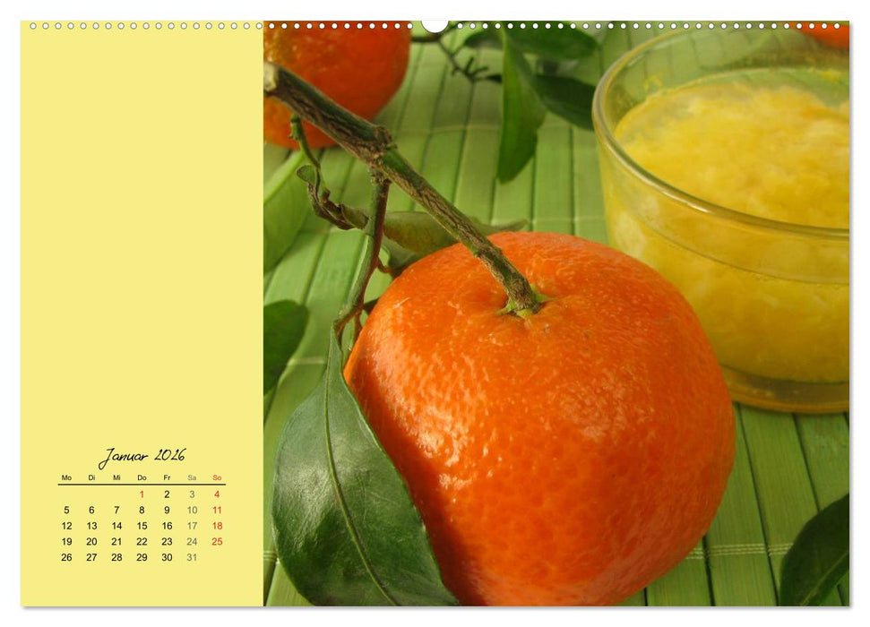 Ach, sind die süß! Rezepte zu Konfitüren, Fruchtaufstrichen und Gelees (CALVENDO Premium Wandkalender 2026)