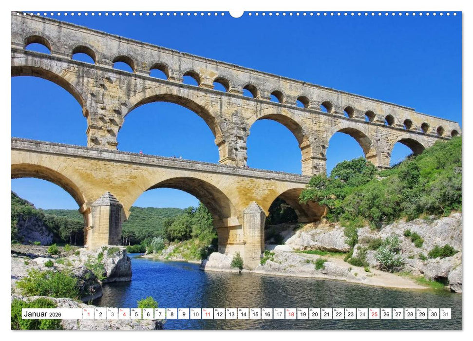 Römische Bauwerke in Europa (CALVENDO Wandkalender 2026)