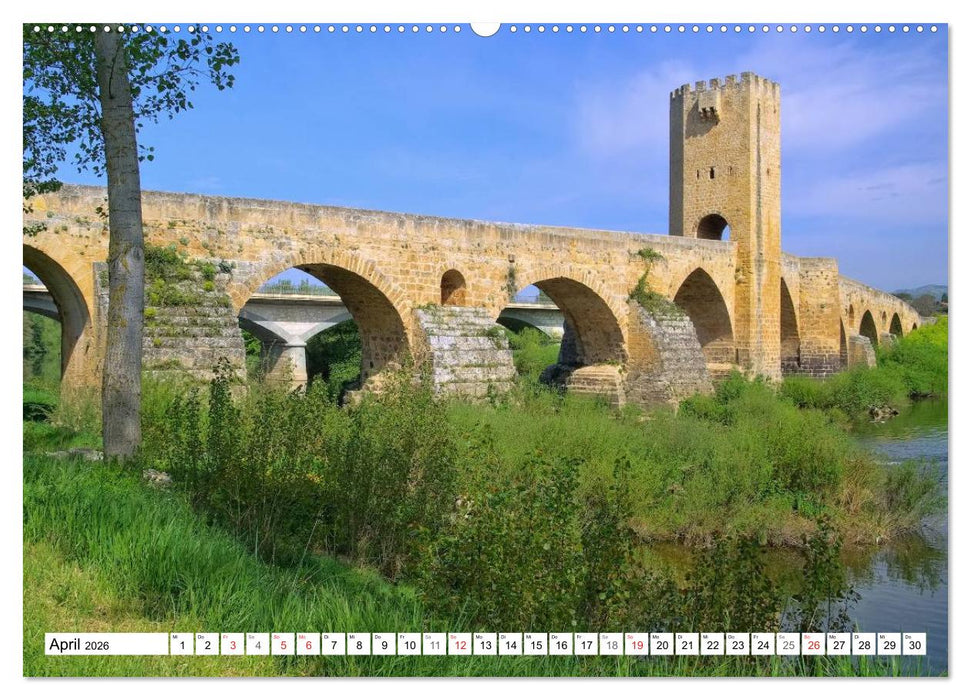 Römische Bauwerke in Europa (CALVENDO Wandkalender 2026)