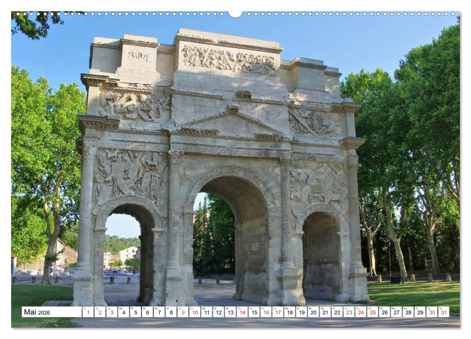 Römische Bauwerke in Europa (CALVENDO Wandkalender 2026)