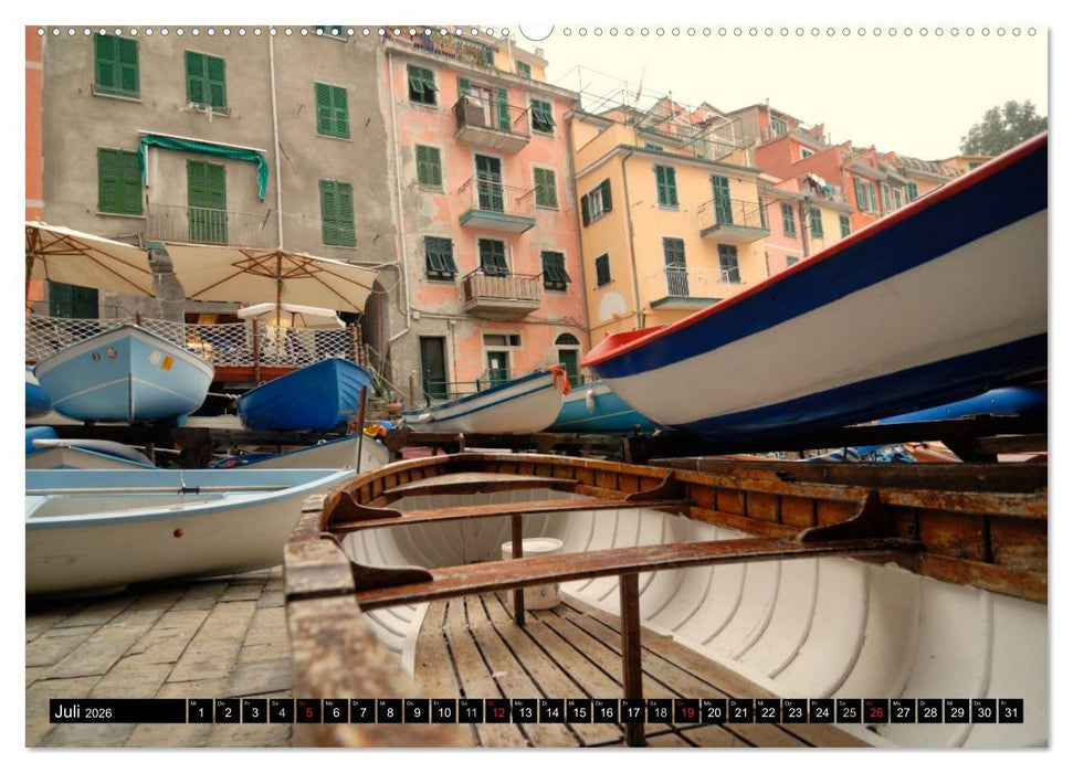 Cinque Terre (CALVENDO Premium Wandkalender 2026)