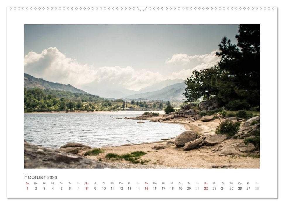 Die Schönheit Korsikas (CALVENDO Premium Wandkalender 2026)
