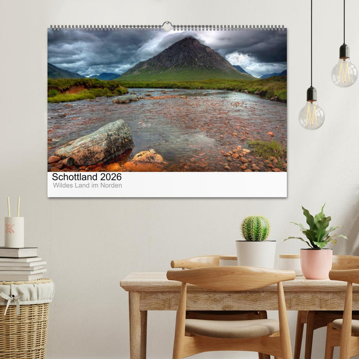 Schottland 2026 - Wildes Land im Norden (CALVENDO Wandkalender 2026)