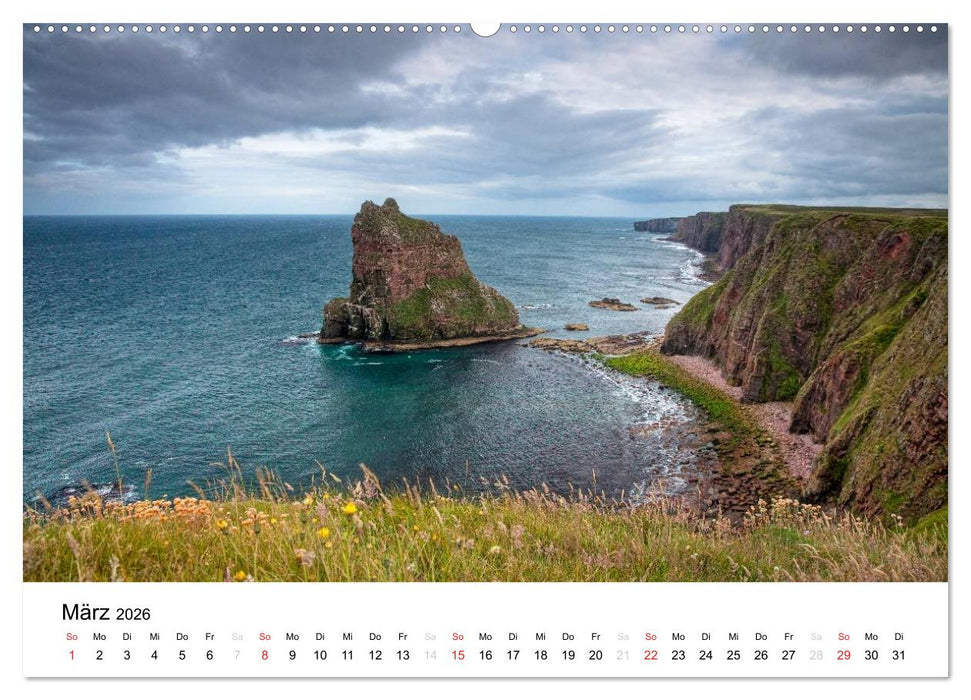 Schottland 2026 - Wildes Land im Norden (CALVENDO Wandkalender 2026)