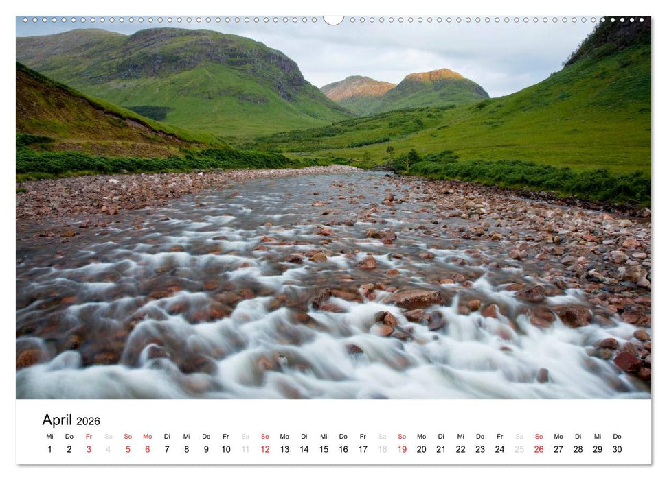 Schottland 2026 - Wildes Land im Norden (CALVENDO Wandkalender 2026)