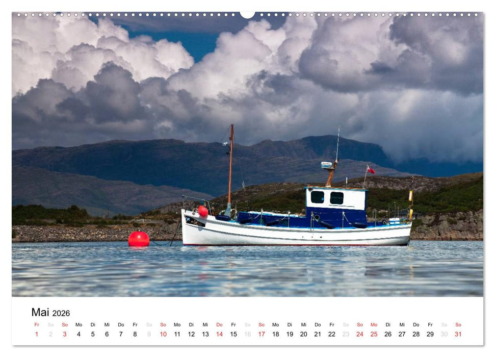 Schottland 2026 - Wildes Land im Norden (CALVENDO Wandkalender 2026)