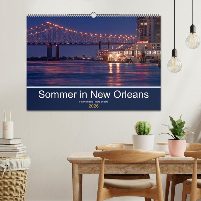 Sommer in New Orleans (CALVENDO Wandkalender 2026)