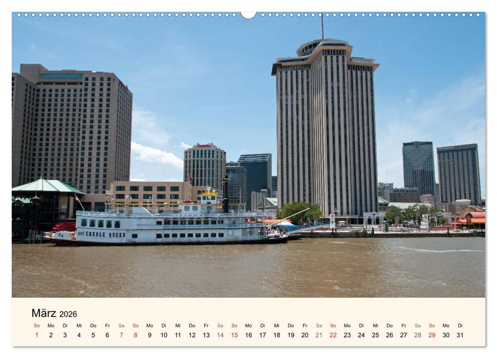 Sommer in New Orleans (CALVENDO Wandkalender 2026)