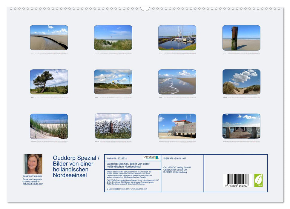 Ouddorp Spezial / Bilder von einer holländischen Nordseeinsel (CALVENDO Premium Wandkalender 2026)