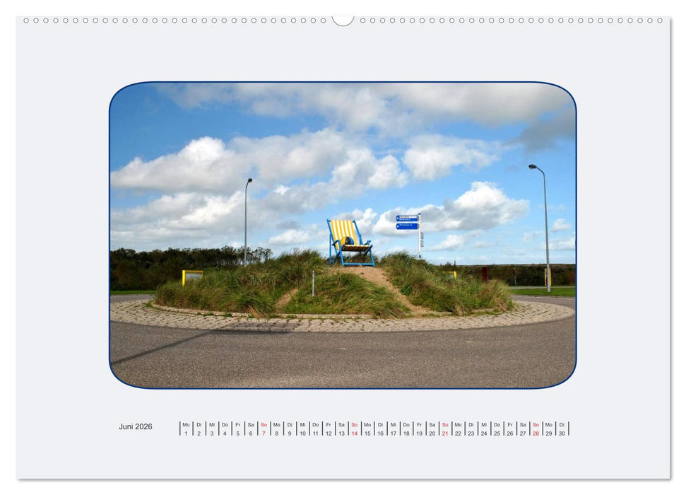 Ouddorp Spezial / Bilder von einer holländischen Nordseeinsel (CALVENDO Premium Wandkalender 2026)