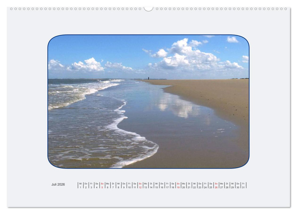 Ouddorp Spezial / Bilder von einer holländischen Nordseeinsel (CALVENDO Premium Wandkalender 2026)
