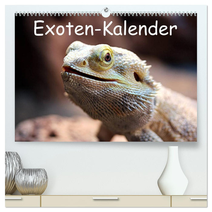 Exoten-Kalender (CALVENDO Premium Wandkalender 2026)