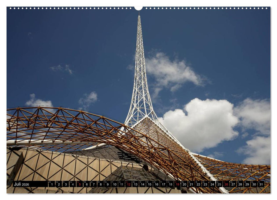 Melbourne (CALVENDO Premium Wandkalender 2026)