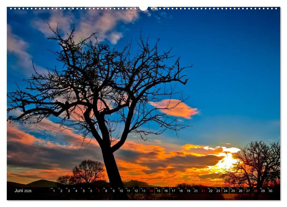 Sonnenuntergänge • Traumhafte Farbspiele (CALVENDO Wandkalender 2026)