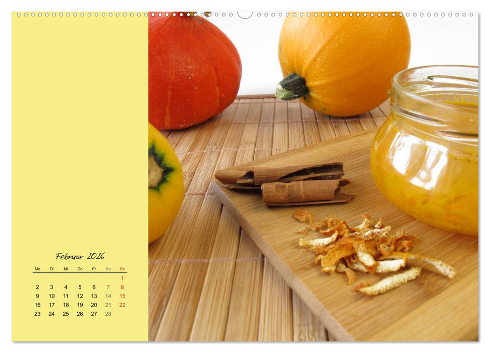 Ach, sind die süß! Rezepte zu Konfitüren, Fruchtaufstrichen und Gelees (CALVENDO Wandkalender 2026)