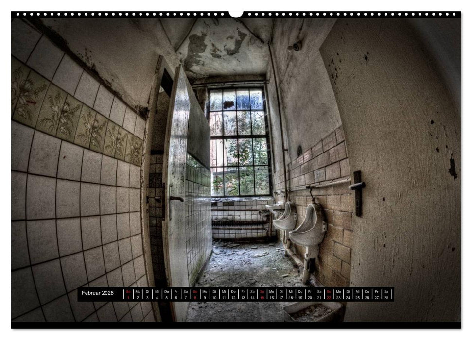 Lost Places, Vergessene Orte / AT-Version (CALVENDO Wandkalender 2026)