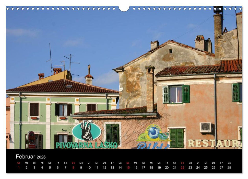 Istrien (CALVENDO Wandkalender 2026)