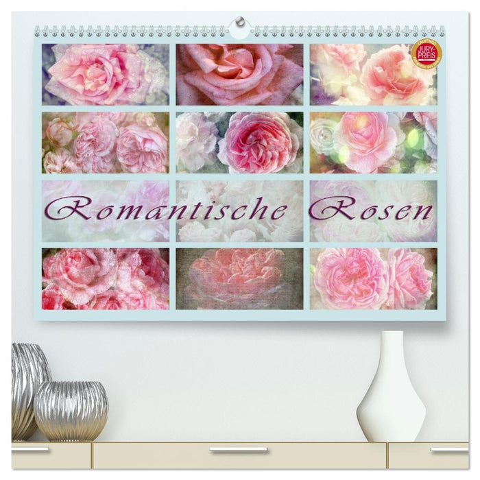Romantische Rosen (CALVENDO Premium Wandkalender 2026)